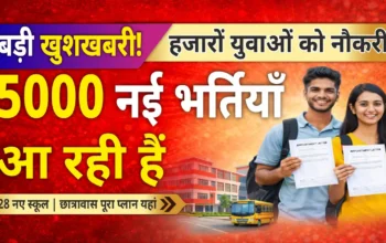 SC-ST शिक्षक बहाली: राज्य भर के 28 नए स्कूलों और छात्रावास में करीब 5 हजार पदों पर होगी बम्पर बहाली!