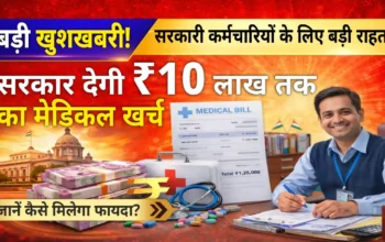 सरकारी कर्मचारी मेडिकल क्लेम नियम: अब ₹5 नहीं, पूरे ₹10 लाख तक मिलेगा इलाज का पैसा, जानें पूरी खबर!